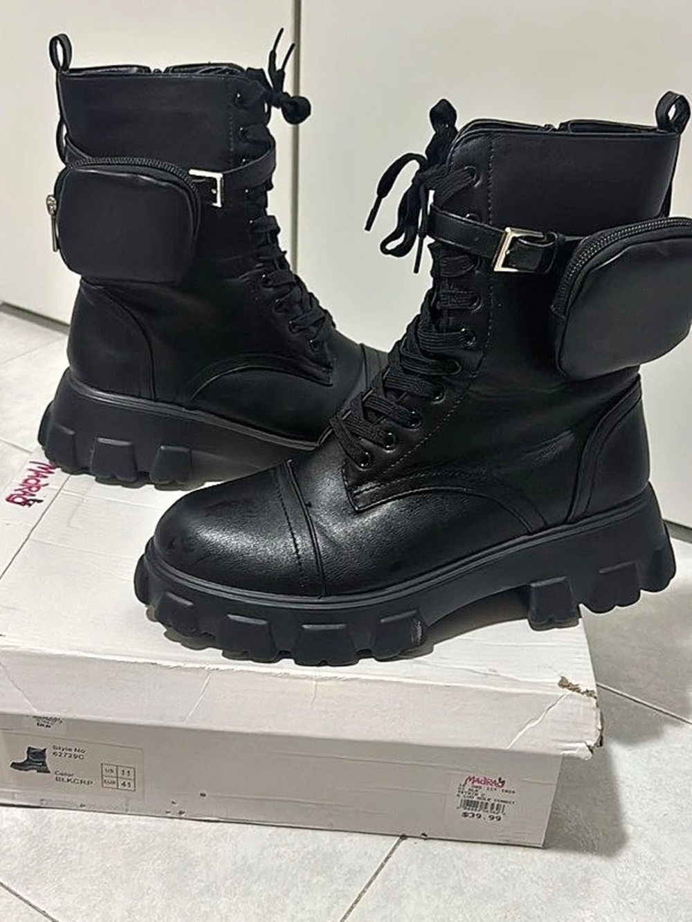 Madrag Combat Boots - Womens 11